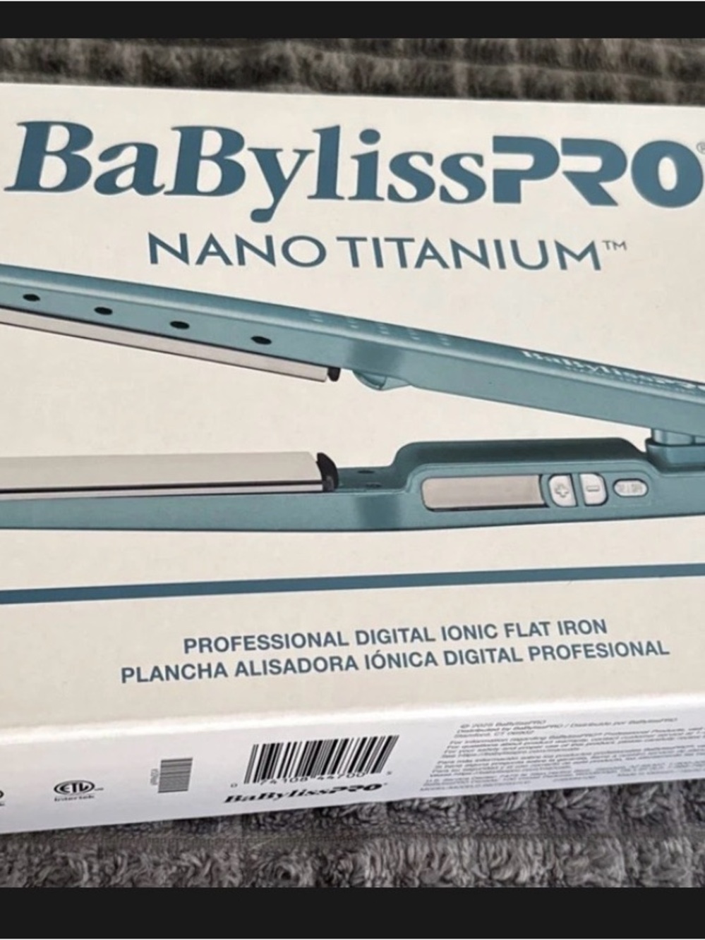 PROSPRO Teal Ceramic Flat Iron - Turquoise Plates OBO